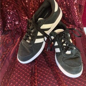 Adidas Classic Black and White Trainers